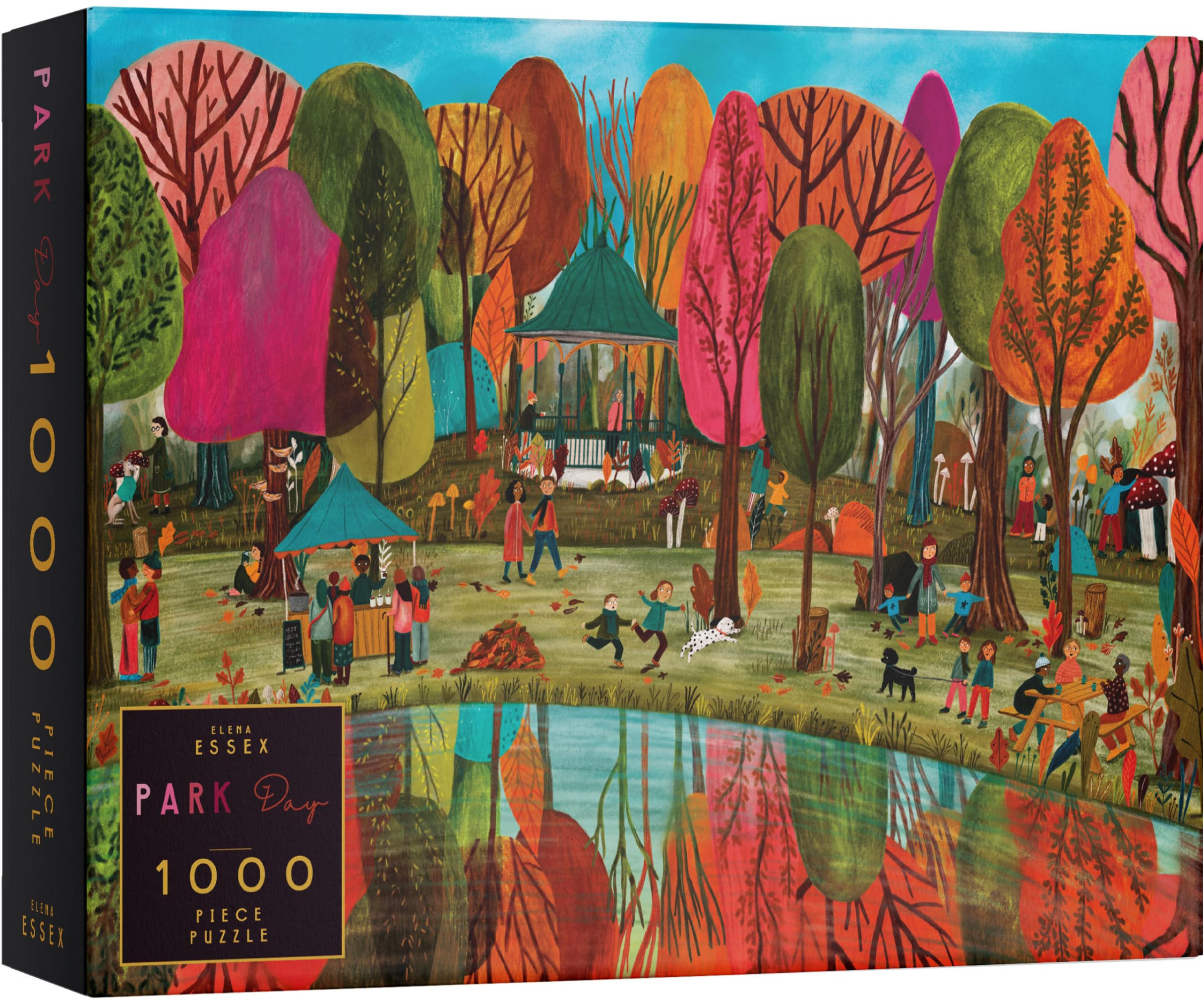 Elena Essex 1000 piece Jigsaw Puzzles for Adults, Park Day, Puzzles for Adults 1000, Adult Jigsaw Puzzles 1000 Pieces