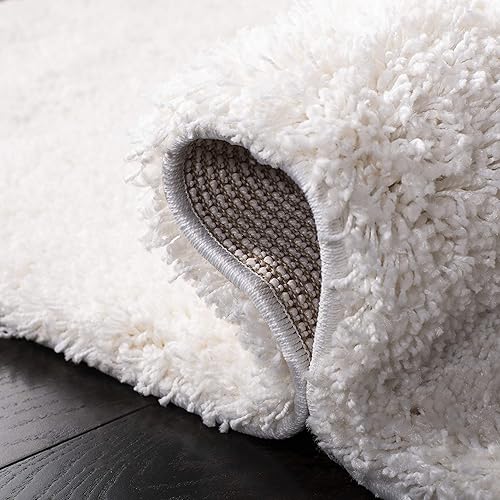Miniatura 7 de SAFAVIEH Area Rug 4x6 - California Shag Collection - White, Non-Shedding & Easy to Clean, Ultra Plush Thick Pile, Ideal for Living Room, Bedroom