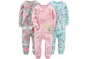 Snug Fit Toddler Pajamas for Girls (3T)