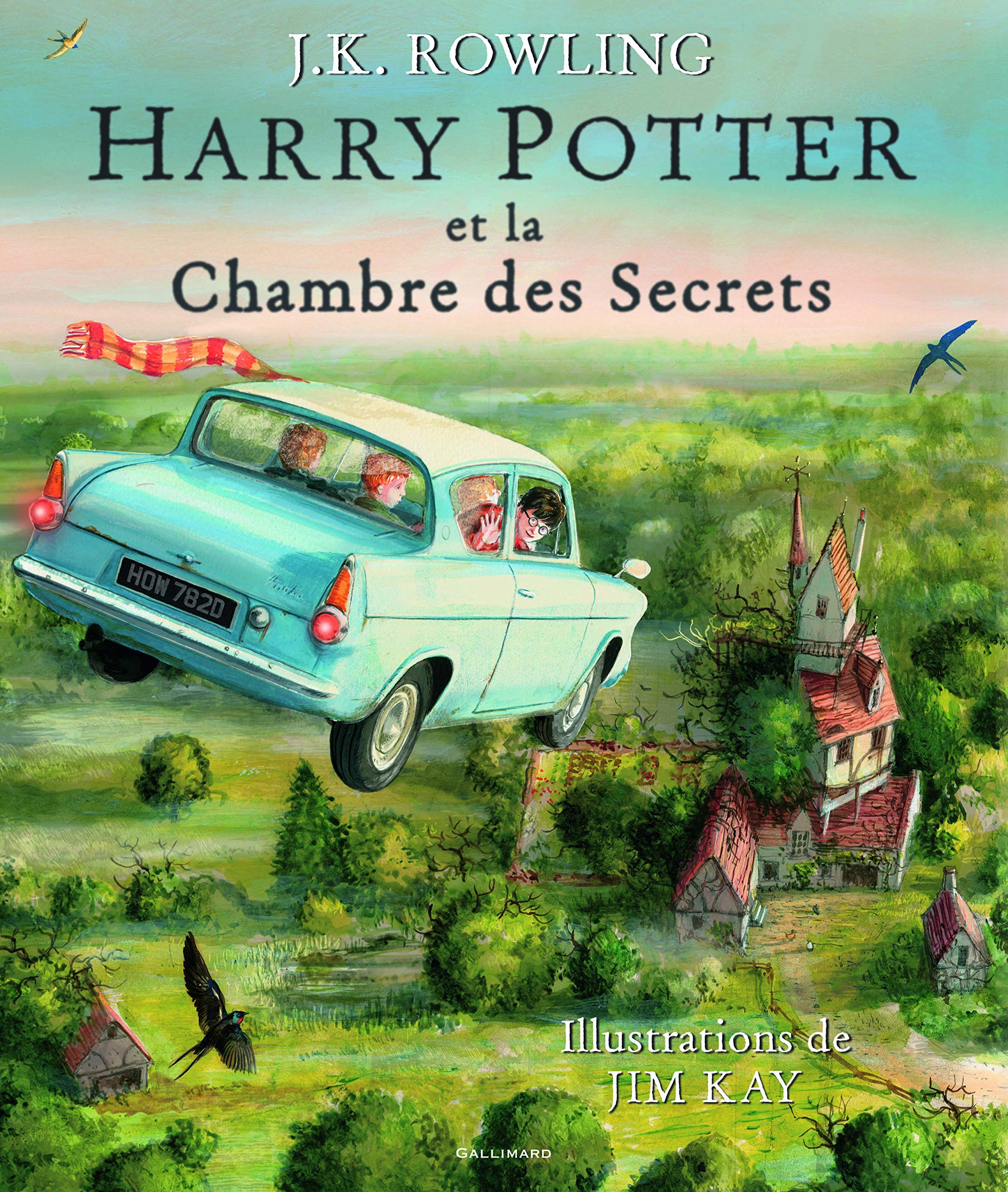 Harry Potter Tome II - Edition Illustree : Harry Potter et la Chambre des Secrets [Harry Potter and the Chamber of Secrets: The Illustrated Edition (Harry Potter, Book 2) ] (French Edition)