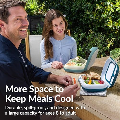 Miniatura 4 de Bentgo Chill Max - Lonchera XL a prueba de fugas, bolsa de hielo incluida que mantiene la comida fría capacidad de 5 tazas para adultos y mayores de