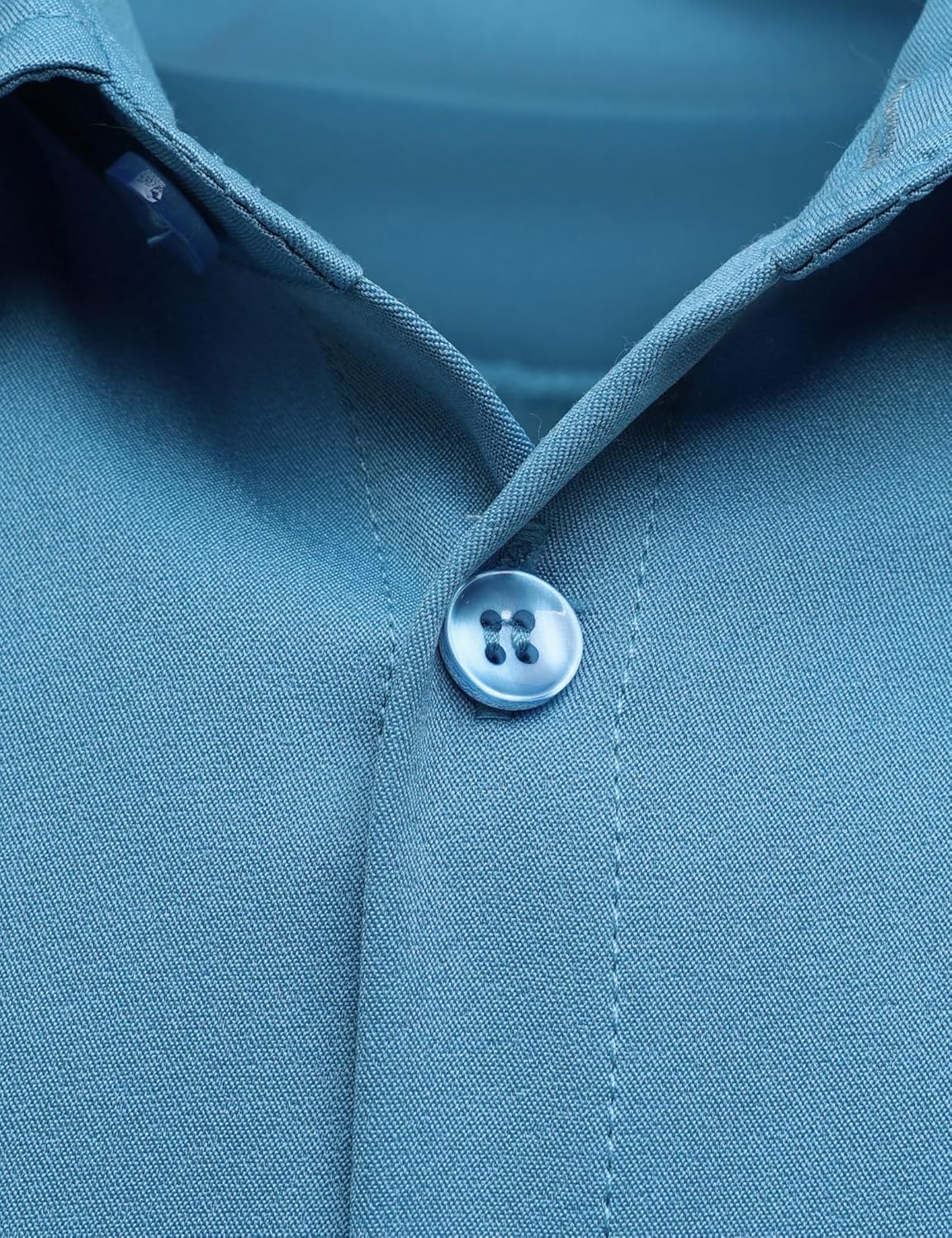 AOTIK Boys Stretch Wrinkle Free Dress Shirts Button Down Shirt Long Sleeve Formal School Uniform Shirts - Image 4