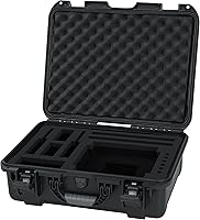 Vista 8 de Gator Cases Titan Series - Funda impermeable para micrófono moldeada por inyección, se adapta a hasta 16 micrófonos con cable y accesorios