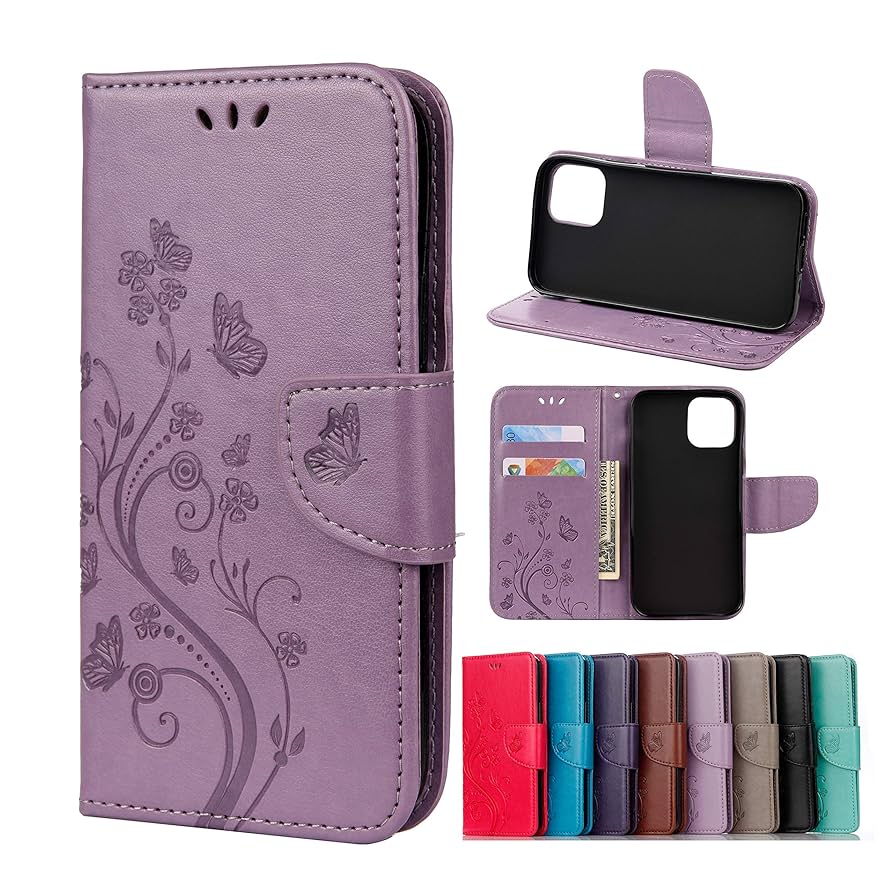 Apple - Apple Care+ iPhone12 128GB パープル レザーケース アップル、紫のiPhone 12ケースなど新アクセサリーを展開