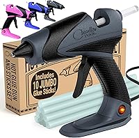 Vista 1 de Chandler Tool Pistola de pegamento caliente de tamaño completo y barras de pegamento para manualidades y bricolaje Pistola de silicona caliente