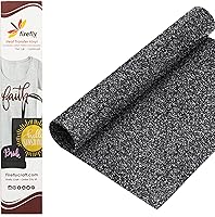Vista 33 de Firefly Craft - Lámina de vinilo elástico para transferencia de calor, HTV metálico, para planchar para usar con Cricut y Silhouette, para prensa