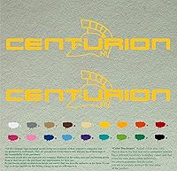 Vista 11 de Centurion - Juego de 2 calcomanías de vinilo de repuesto compatibles con motor fuera de borda (12 pulgadas, blanco 010)