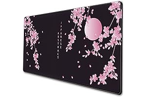Cherry Blossoms Large Desk Mouse Pad