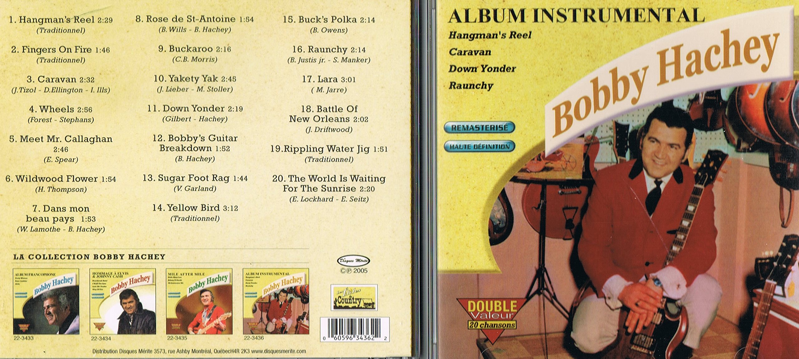 Album Instrumental [Audio CD] Bobby Hachey