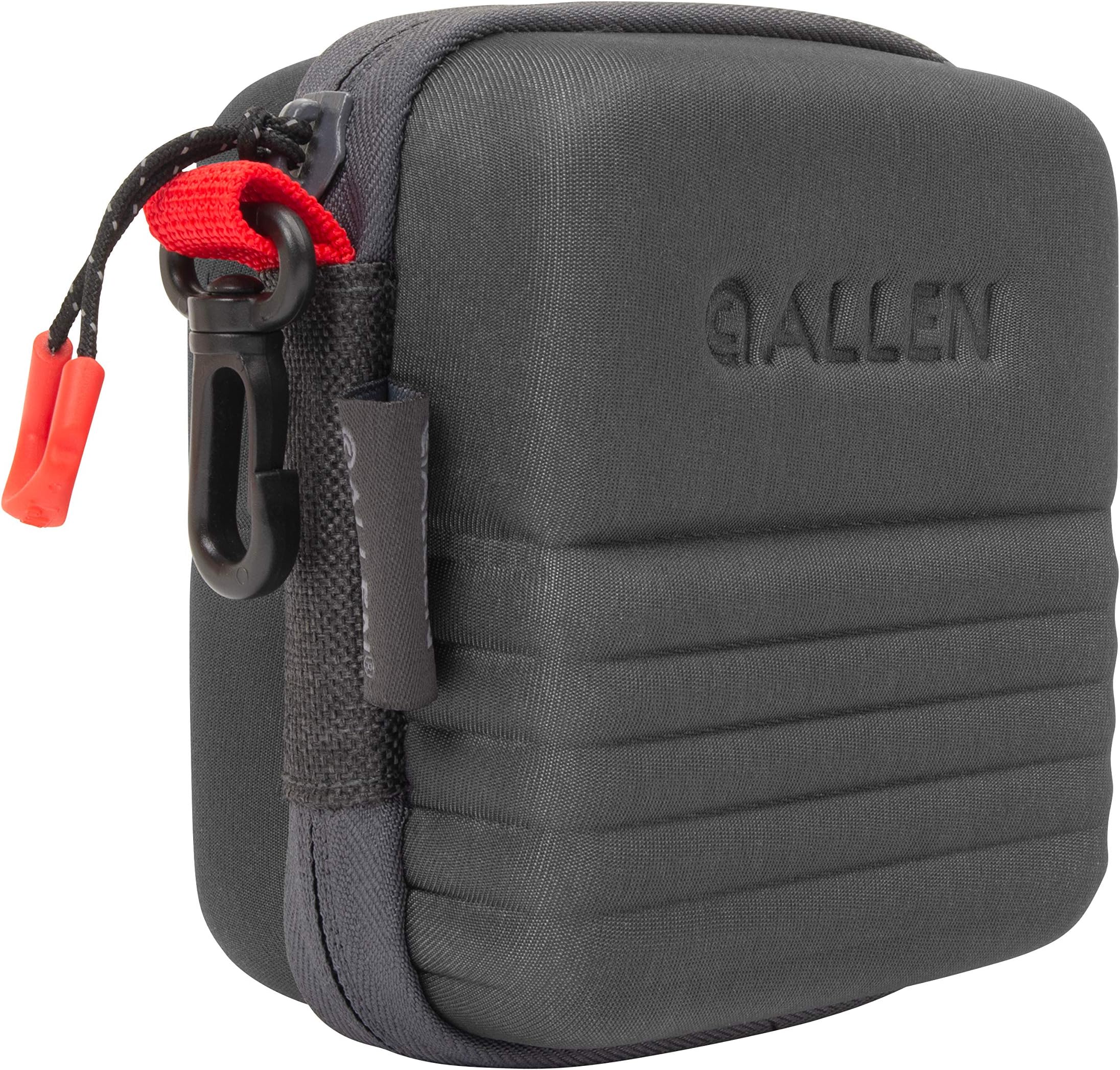 Allen Company Competitor Choke Tube Case - Holds 5 or 6 Choke Tubes, Black/Red - Clay, Trap & Skeet Shooting Accessory