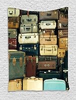 Vista 7 de Ambesonne, colección para decoración de departamento, recámara, sala de estar, tapices para pared, multicolor