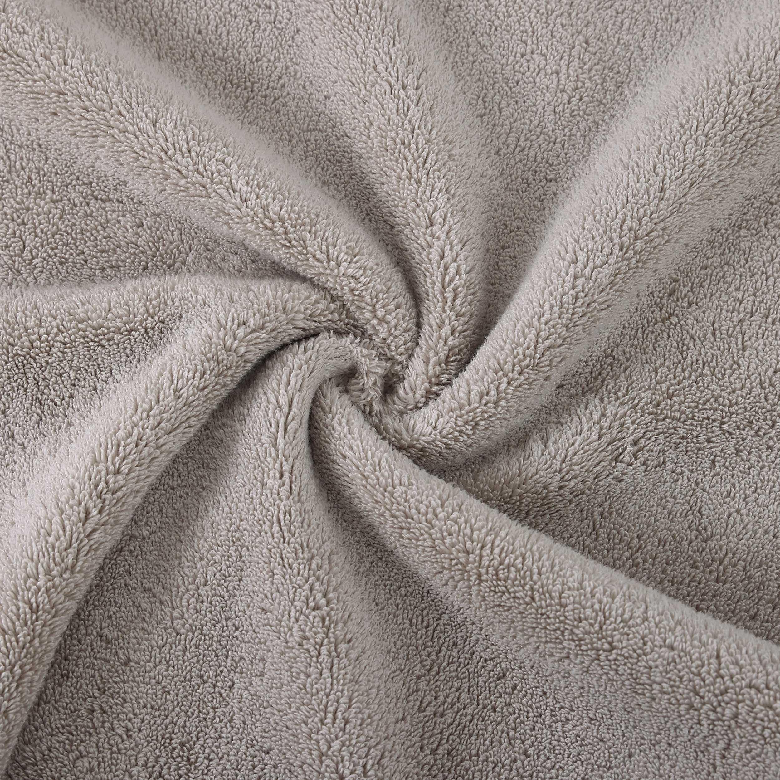 Tommy Bahama - Juego de Toallas de baño, algodón Suave y Altamente Absorbente, Baja Pelusa y Resistente a la decoloración, Esenciales de baño (Gris Rama Larga, 3 Piezas)