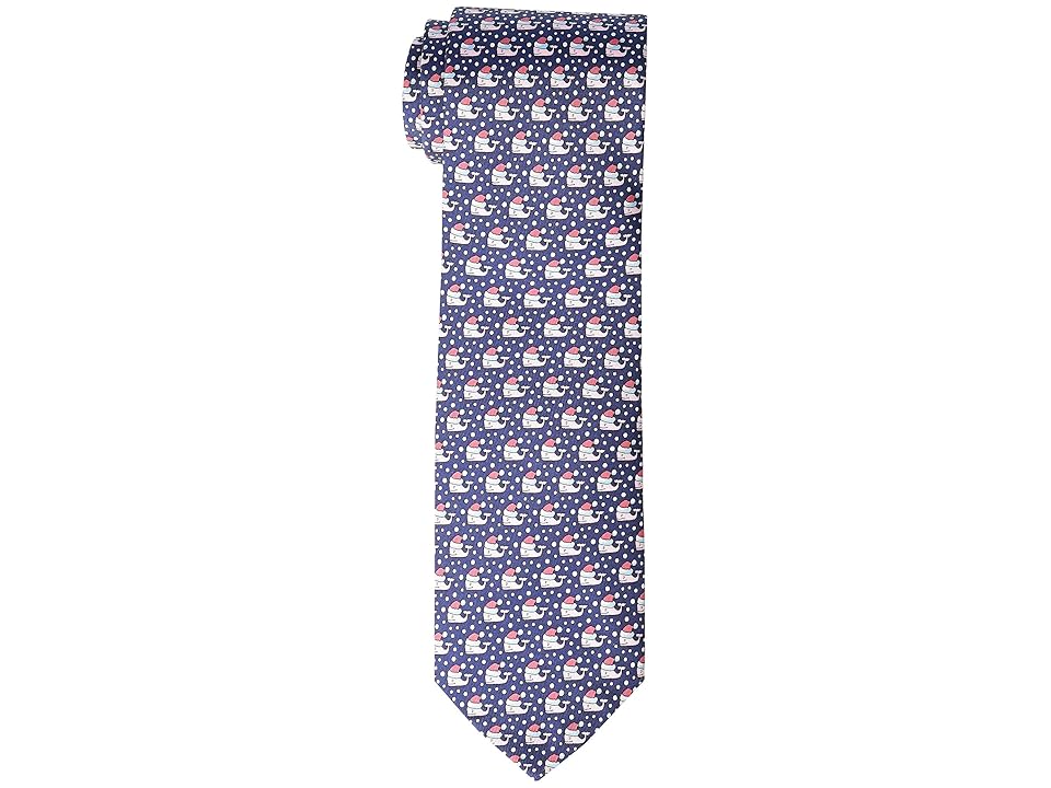 

Vineyard Vines Santa Whale Printed Tie (Navy) Ties