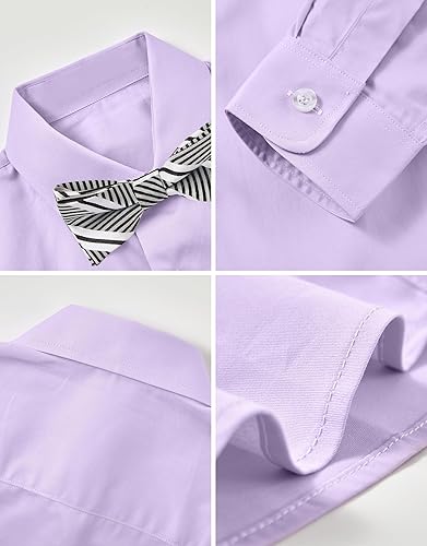 Miniatura 4 de Conjunto de chaleco y pantalones de esmoquin para niños con corbata de camisa y corbatín formal