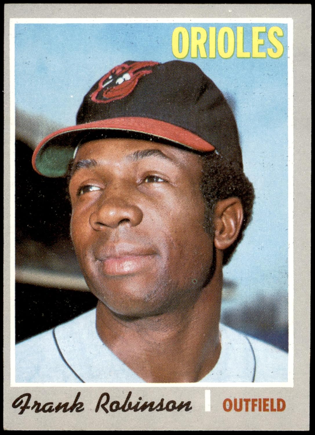 1970 Topps #700 Frank Robinson Baltimore Orioles (Baseball Card) EX Orioles