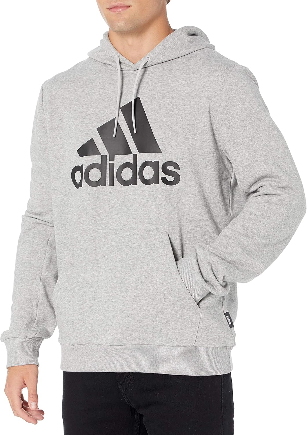 adidas mens Badge of Sport French Terry Hoodie