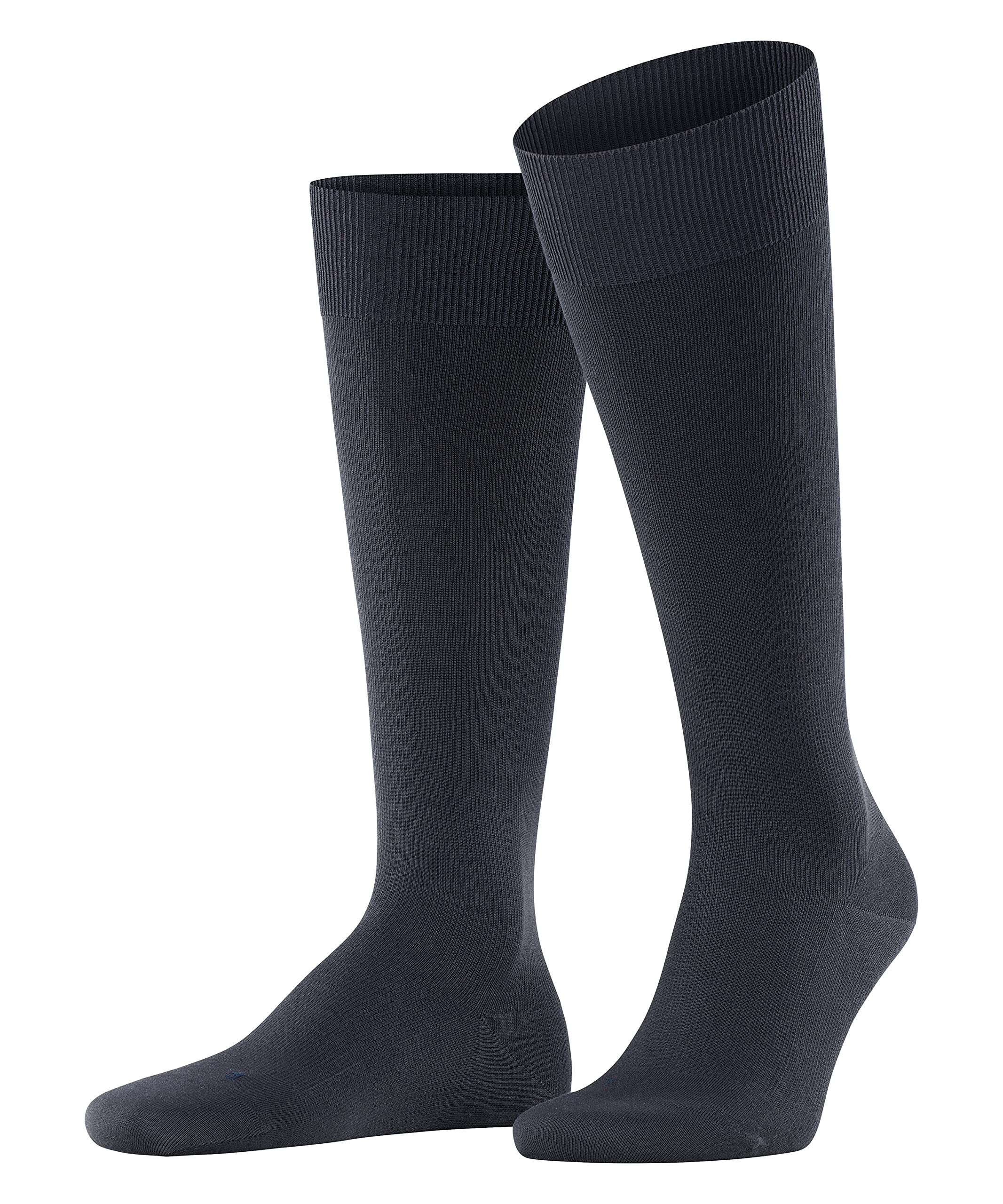 Falke Lufthansa Travel & Comfort hombre Ultra Energizing calcetines largos fuerte compresión mejor circulación sanguínea para viajar y pasar largos periodos sentado transpirable algodón 1 par | mejora la circulación