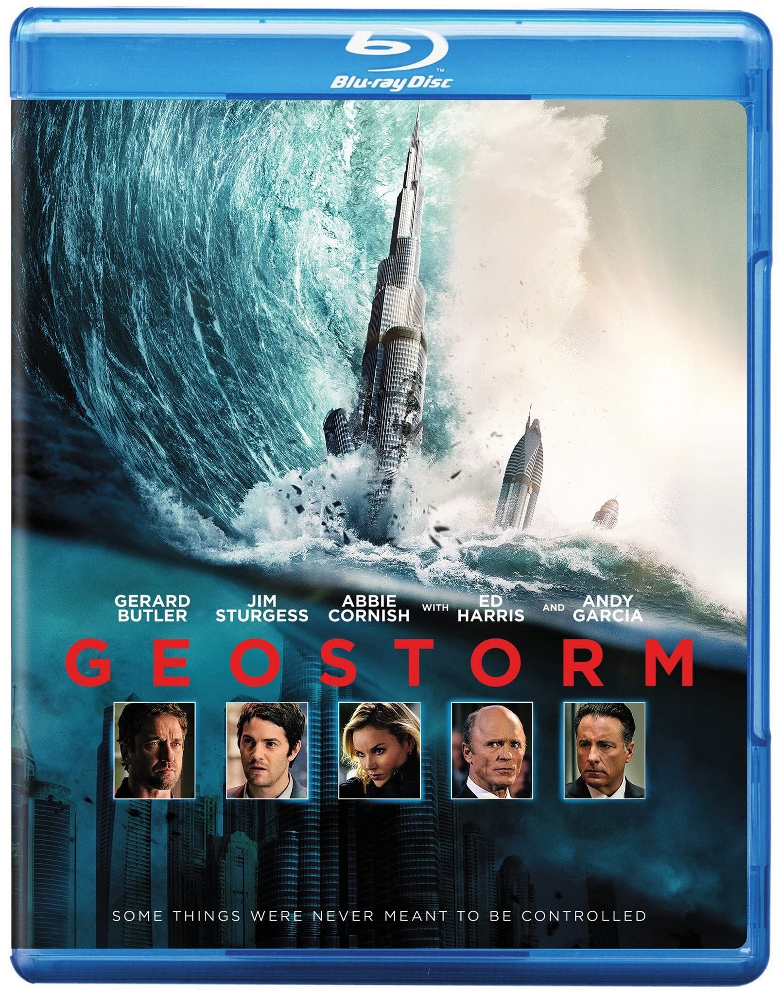 Geostorm película Blu-ray USA de ciencia ficción y cine de catástrofes en formato físico original