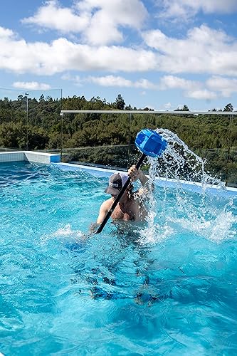 Miniatura 3 de Hydrorevolution Ultimate Pool Fitness Bundle - Máxima resistencia - Campanasaletas azules y barra Aquastrlength