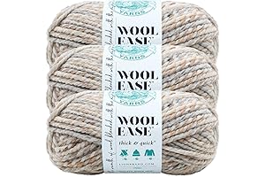 Lion Brand Yarn Wool-Ease Thick and Quick Yarn 3-Pack