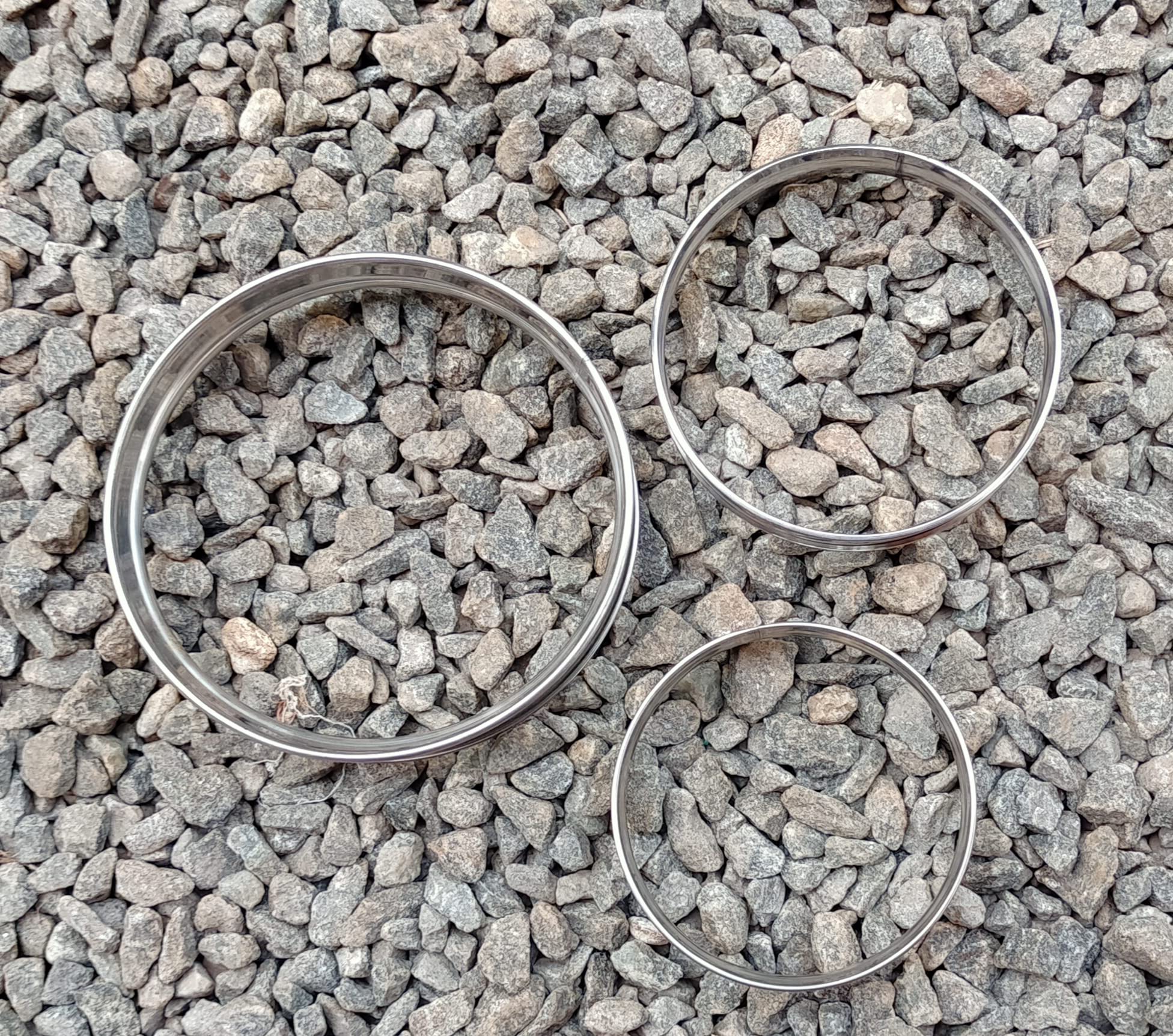 Stainless Steel Patila Ring Set - Heat Protection -3