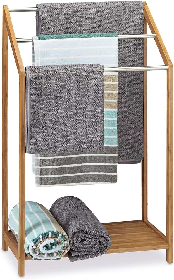 Amazon.co.uk free standing towel rails