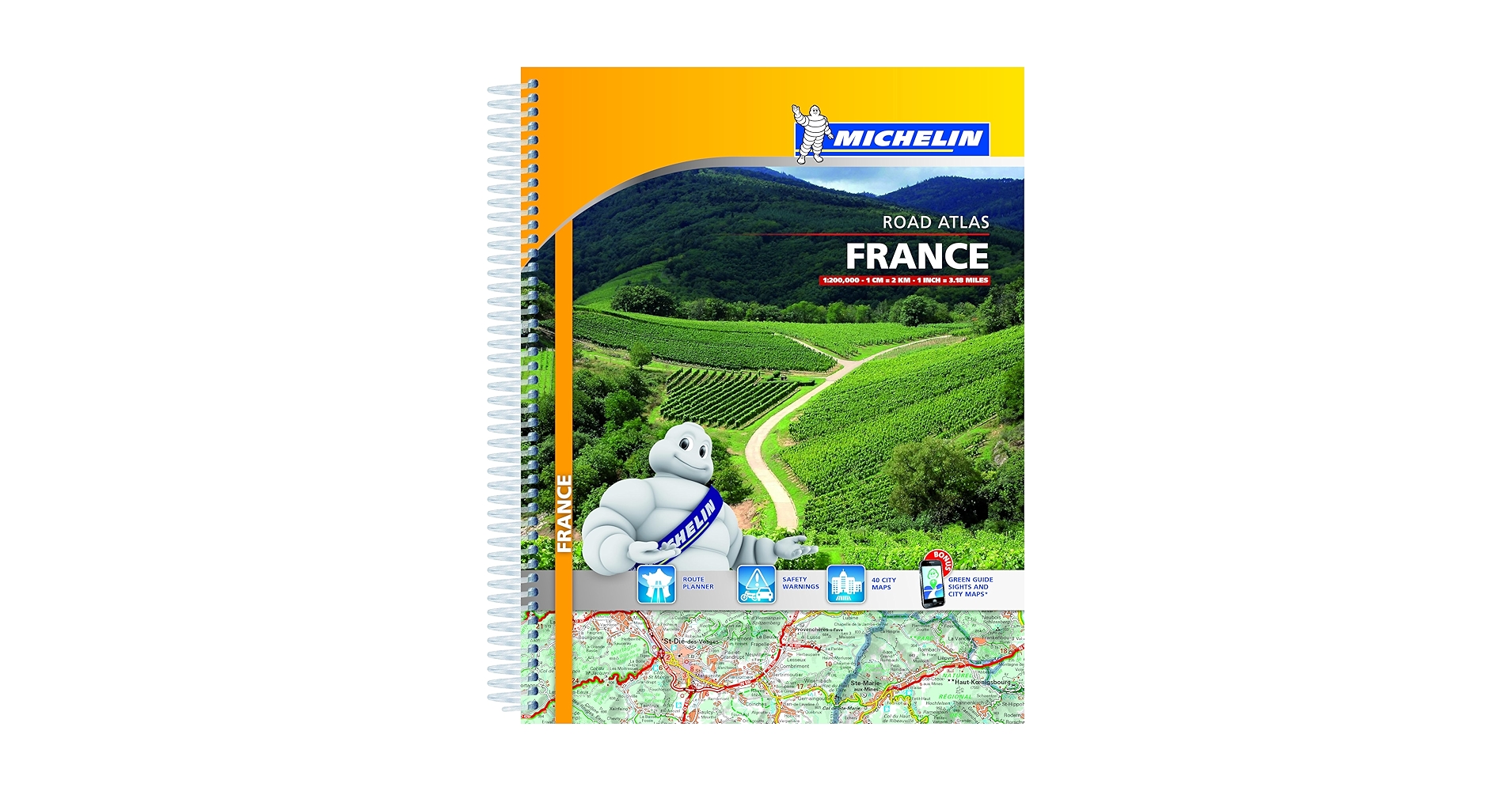 Michelin France Atlas Spiral (Atlas (Michelin)): Michelin Travel