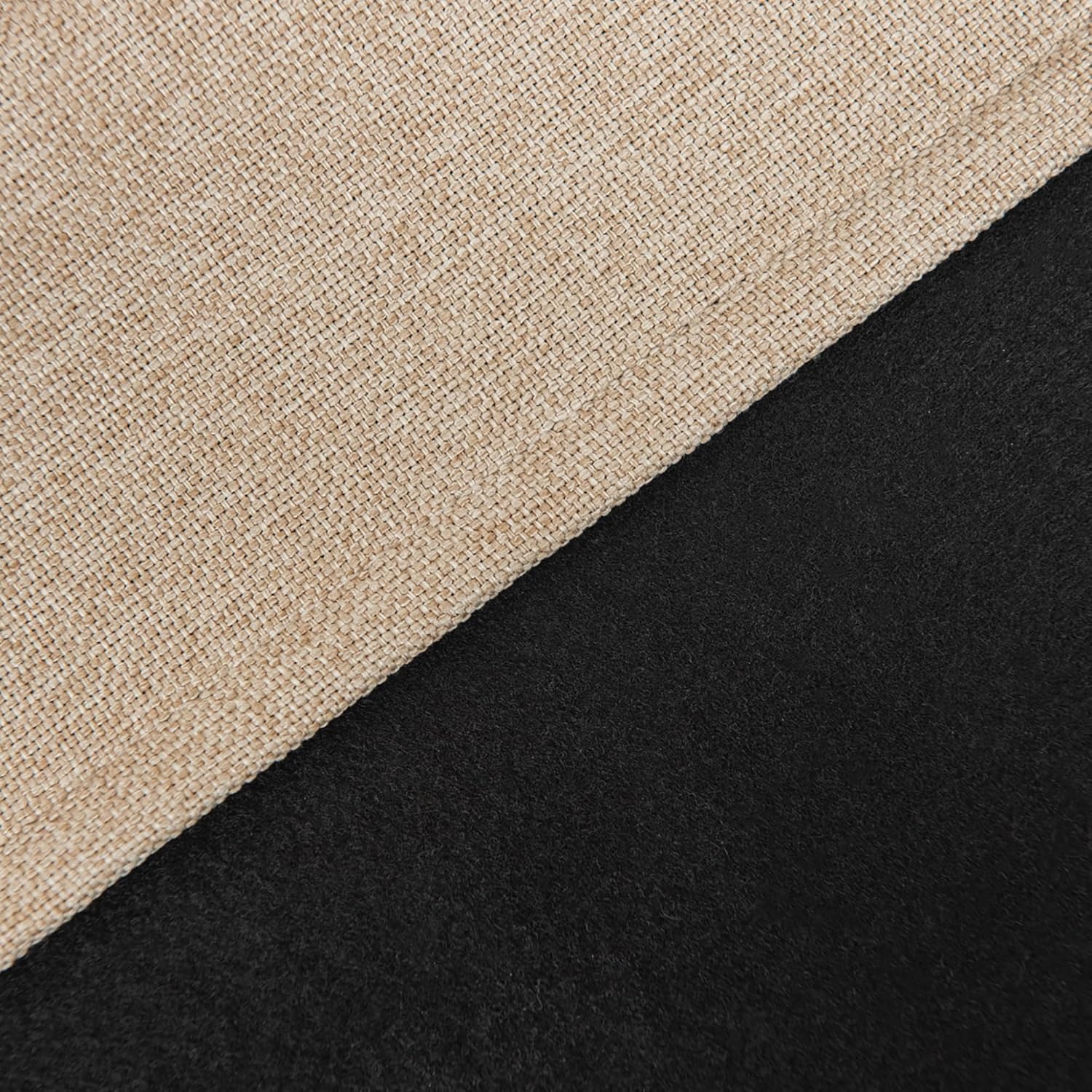 Safdie Blackout Curtains for Bedroom Or Living Room. Drapes 84 Inch Length 2 Panels Set. Cortinas para Cuarto. Beige Curtains