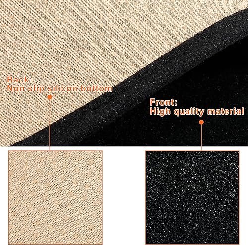 Miniatura 4 de X AUTOHAUX Funda antideslizante para tablero de automóvil para Nissan Rogue X-Trial 2014-2018 para Nissan Rogue Sport SUV 2017-2020