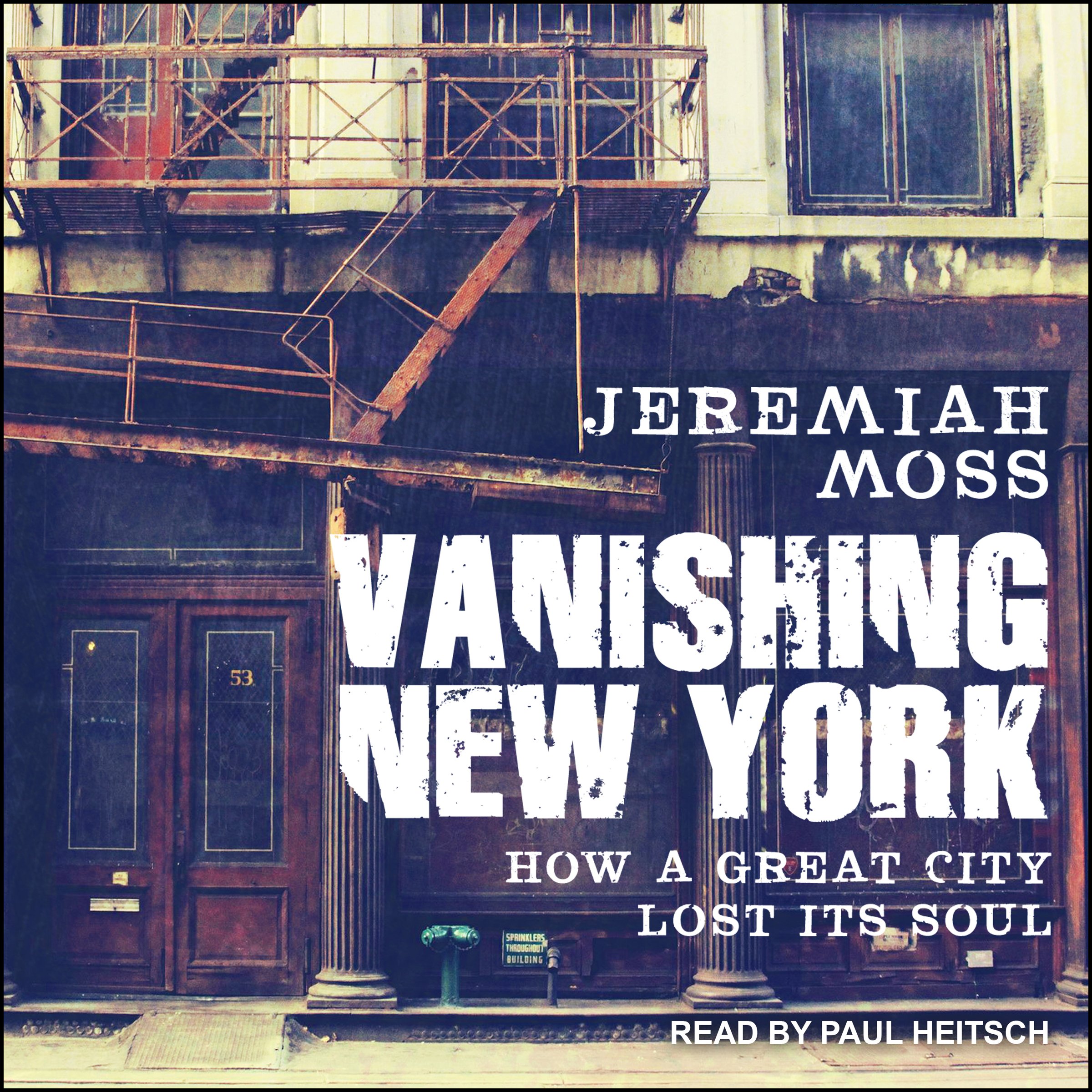 Cover art for Vanishing New York