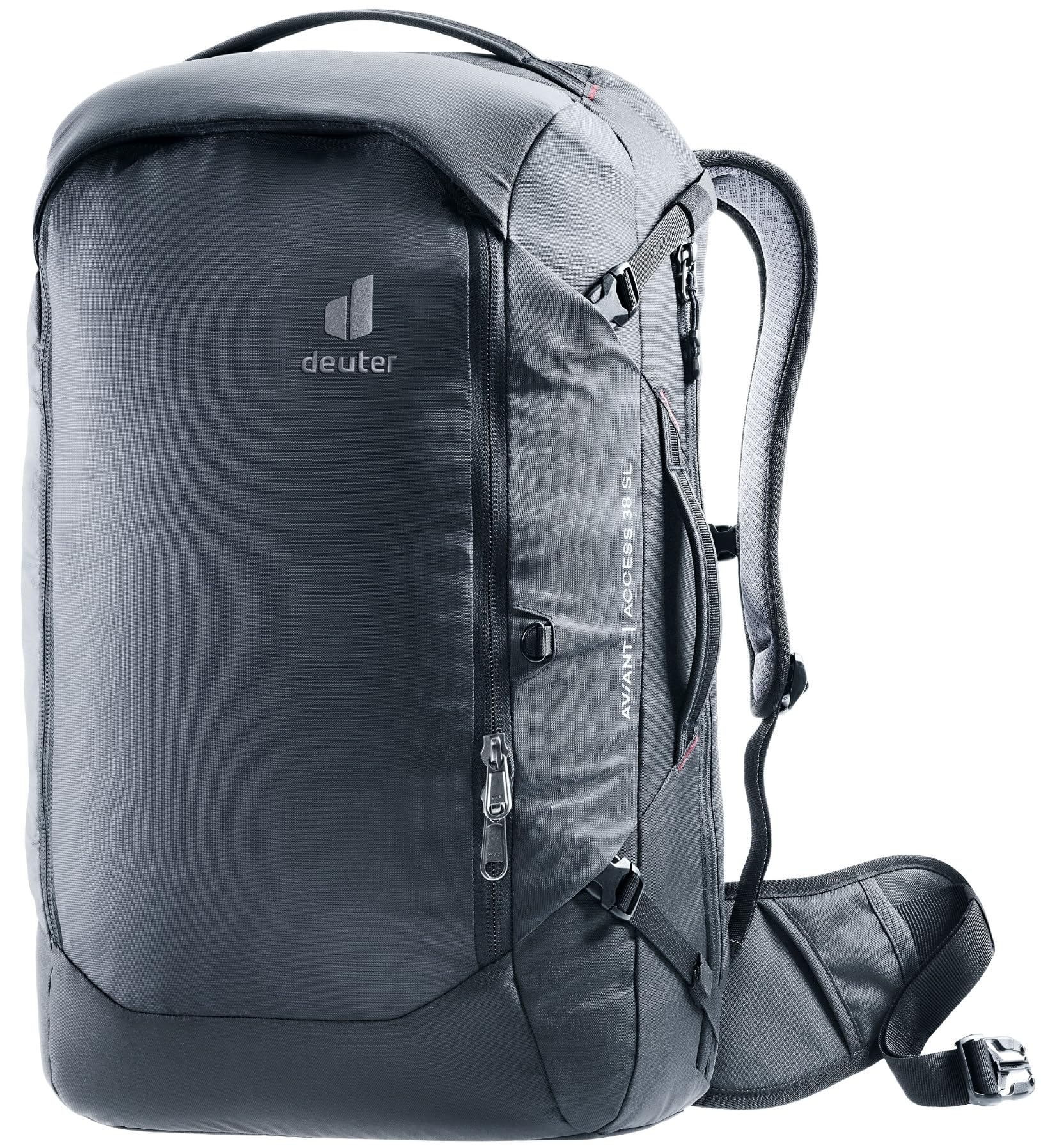 Deuter Unisex Black Aviant Access 38l Backpack With Organized