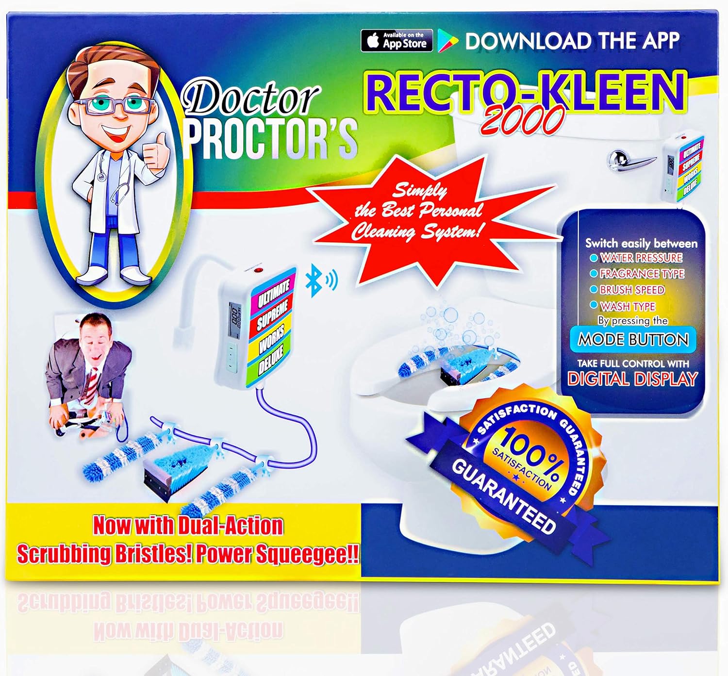 Prank Gift Boxes, Inc. Dr. Proctor's Recto-Kleen 2000! Prank Box for Adult or Kids! Prank Gift Box/ Gag Box for Fun Present Giving! The Fake Joke Box for Lovers of Funny Gag Gifts and Funny Pranks