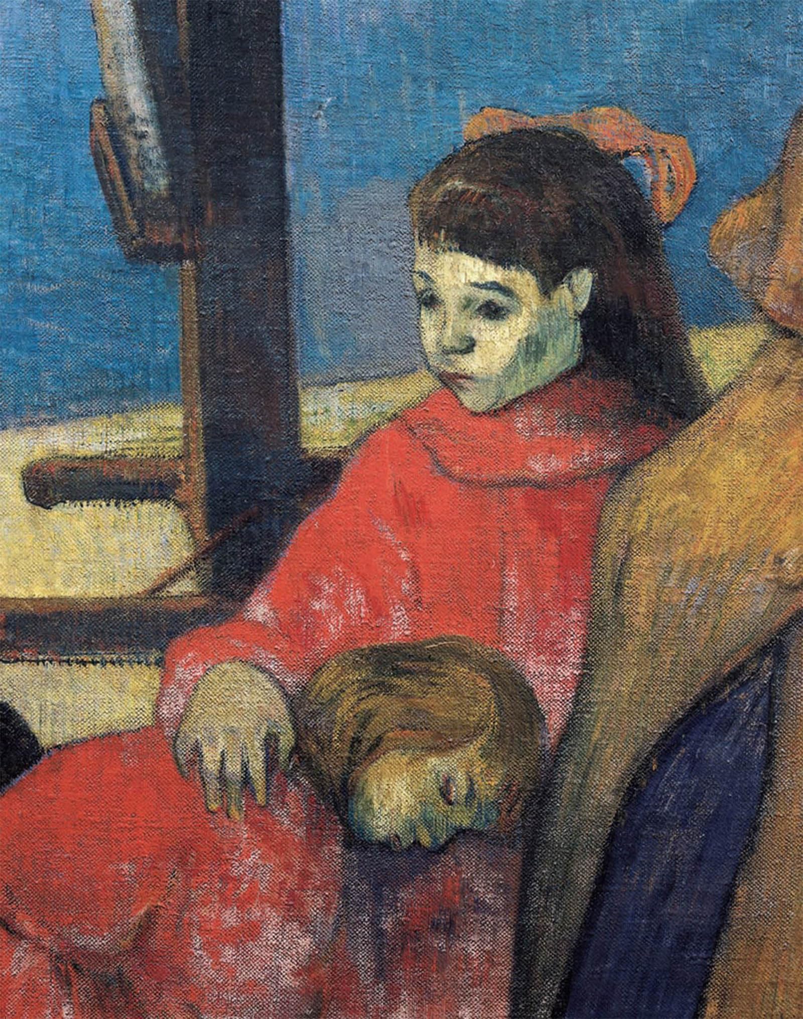 SERENDIPITP Vintage Wall Art Canvas Nordic Poster Canvas Print Picture Schuffenecker Family by Paul Gauguin Wall Art Poster for Home Decor 60x90cm