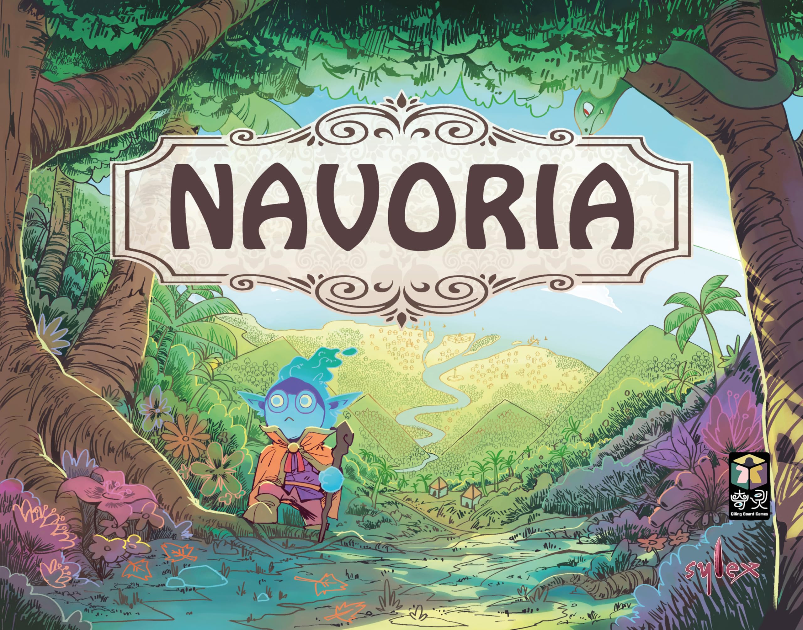 Asmodee - NAVORIA - Jeu de Société - Jeu de Plateau et de stratégie