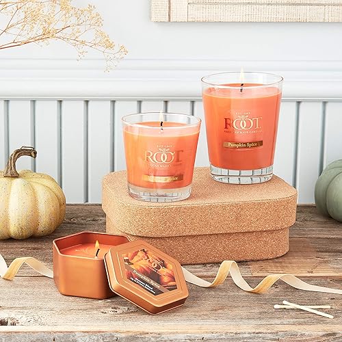 Miniatura 7 de Vela aromática de cera de abeja, canela y especias