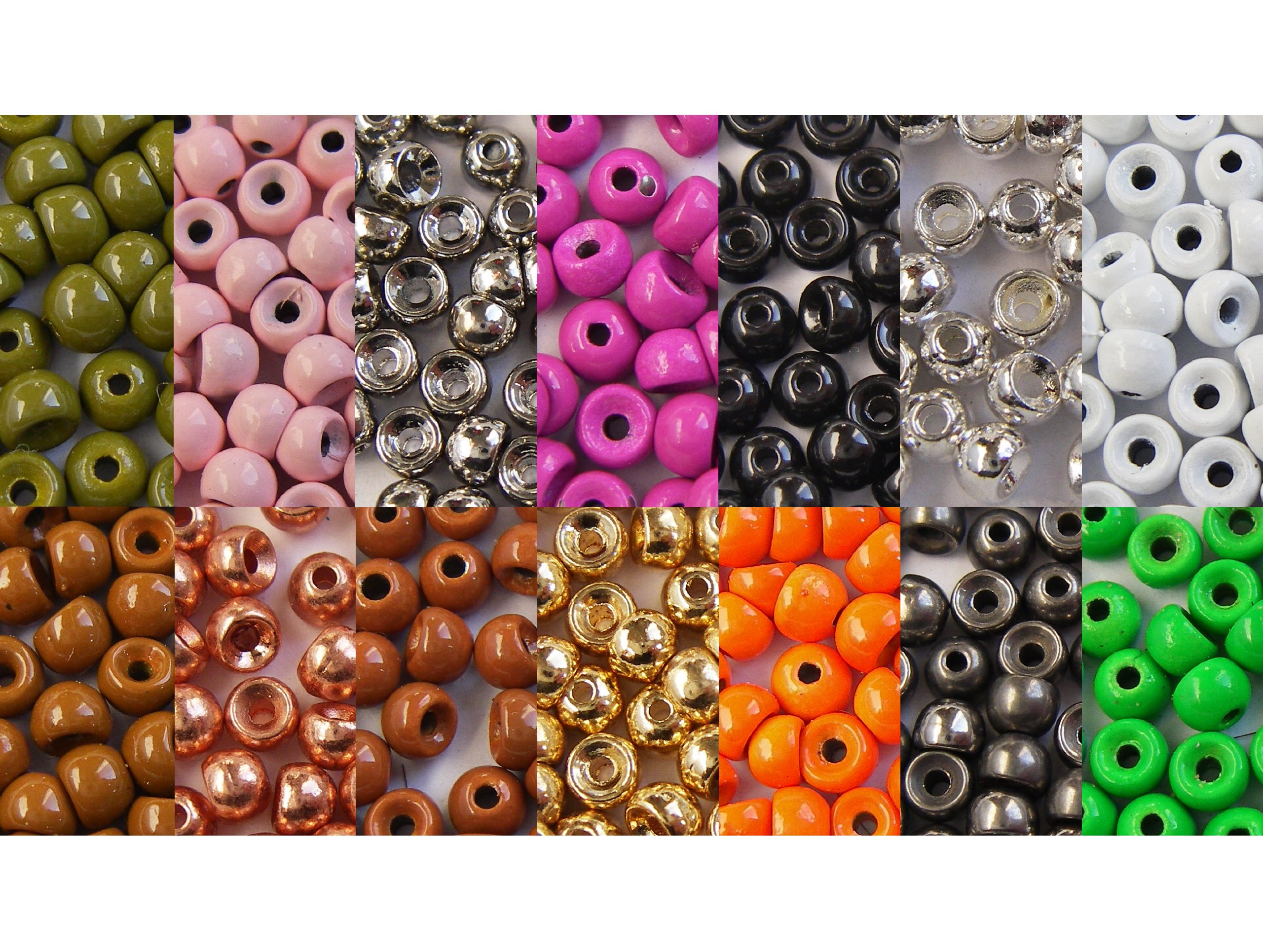 10 x billes TUNGSTENE 2 mm (0,05g) COULEUR AU CHOIX pour montage de mouche de pêche