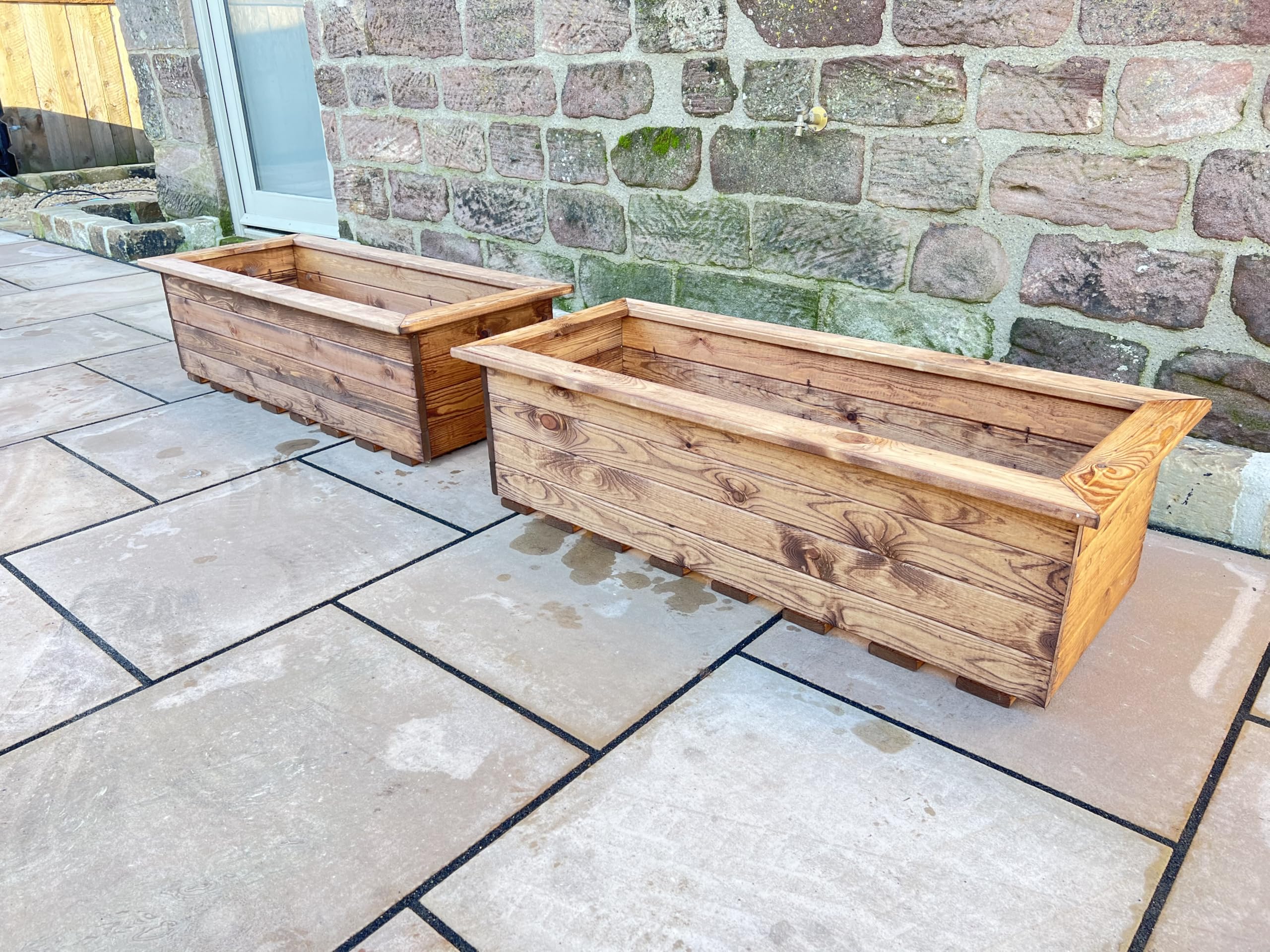 Charles Taylor Willoughby Sleeper Trough - Extra Large - FSC Certified Wood - Brown