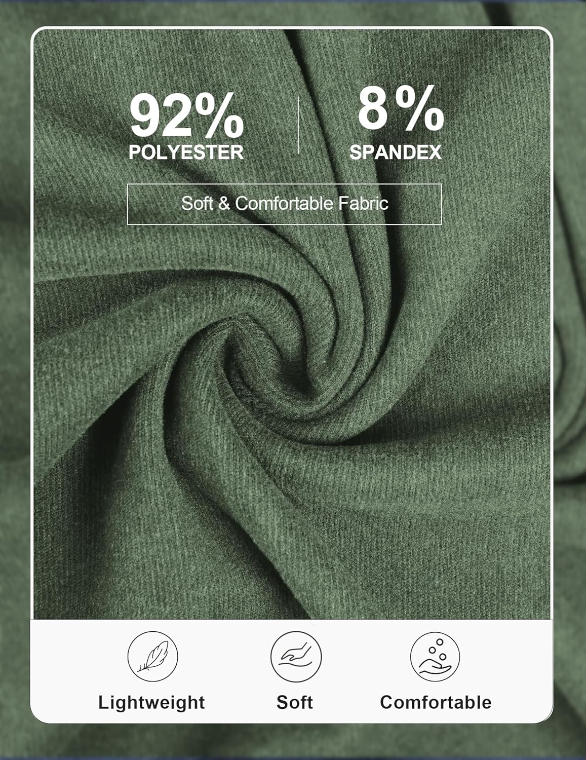 Vssjavun Mens Hoodie Pullover Long Sleeve Casual Henley Shirts Slim Fit Hooded Athletic Shirt with Drawstring - Image 6