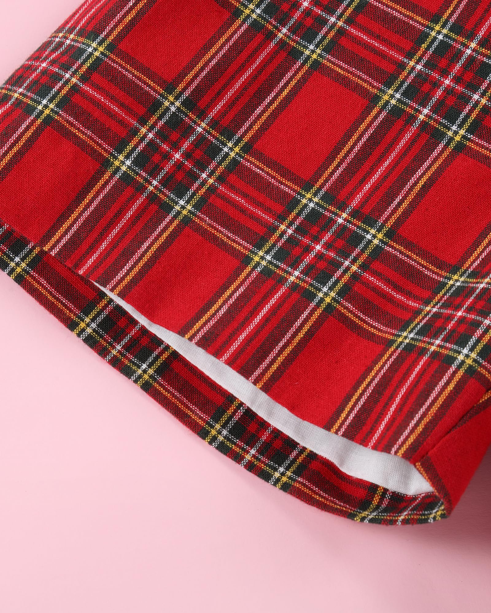 Twoflower Bekleidungssets für Jungen, Kleinkind, Kinder, Weihnachten, gesmokt, Baby, Vintage, Herbst, 2-teiliges Set für 12 Monate – 7 Jahre