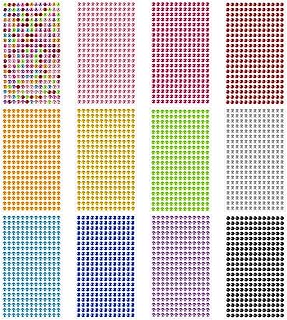 18 Bedazzled Crafts That Are So Easy, Even Kids Can Do Them (Get Ready for the Sparkle!) 249 3120 Pcs Face Gems - 12 Sheets Self-Adhesive Rhinestone Stickers, 12 Col...