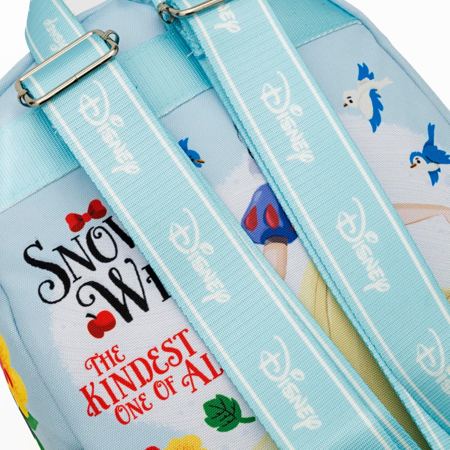 Snow White 13"" Nylon Deluxe Daypack, Blue, A25233 - Image 4