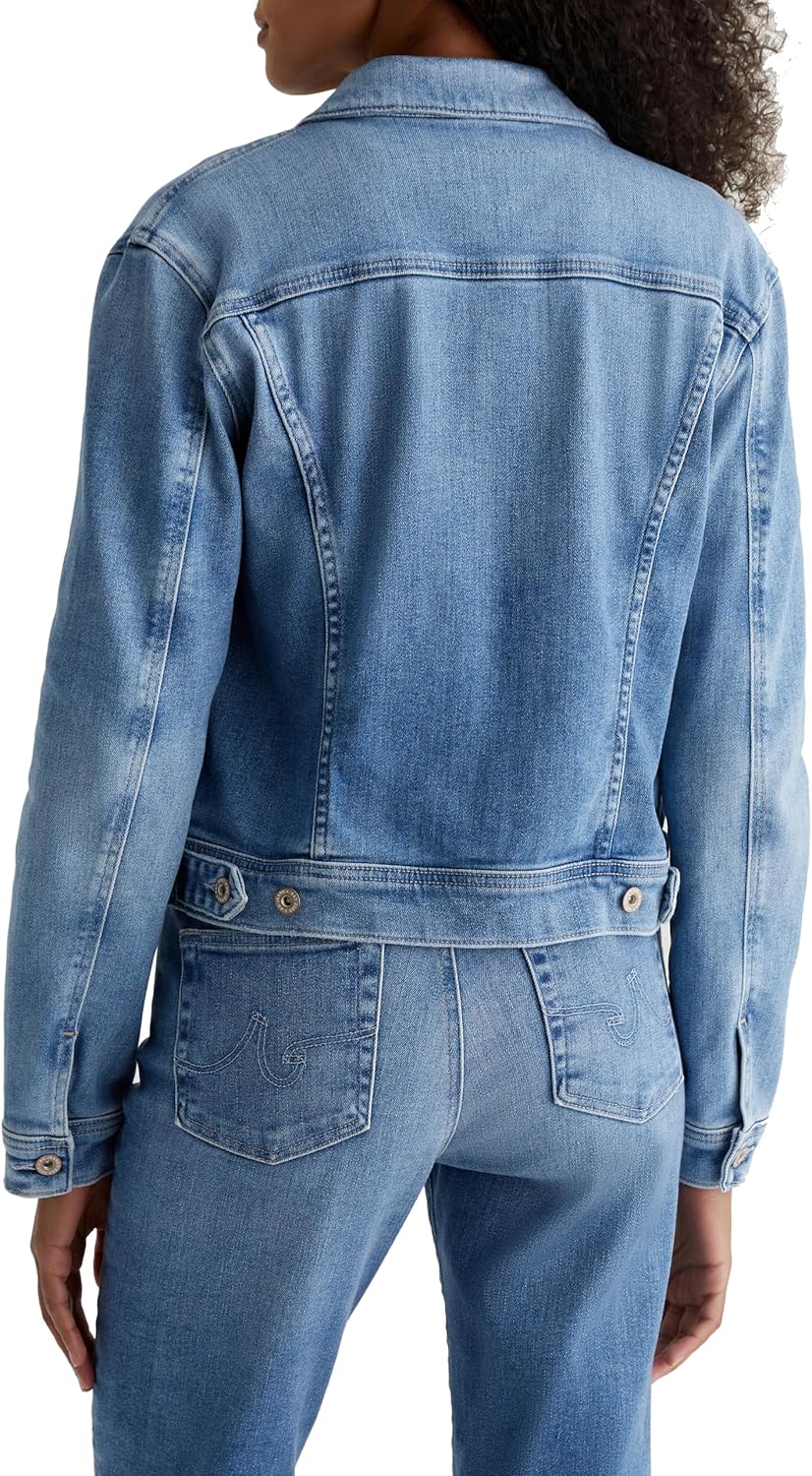 AG womens Robyn Fitted Denim Jacket - Image 8