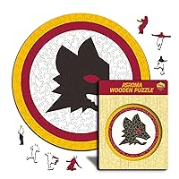 Iconic Puzzles - Roma Lupetto, Puzzle di Legno con licenza ufficiale