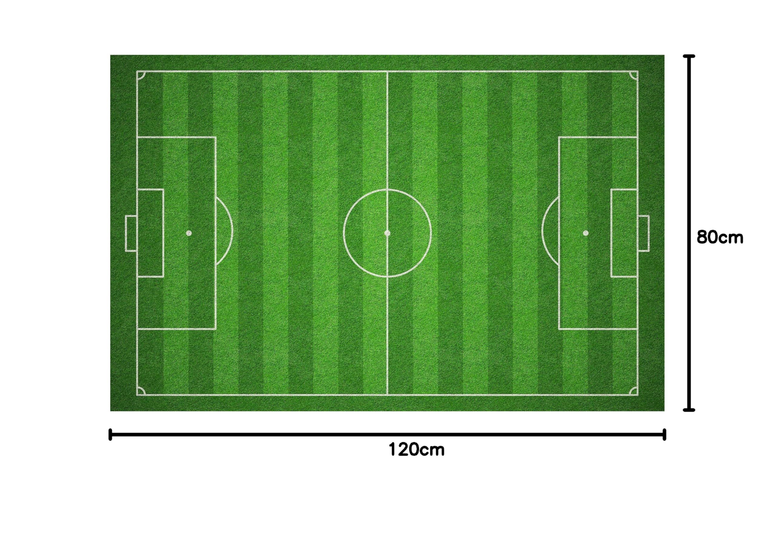 Oedim Alfombra Infantil Dormitorio niños Futbol PVC 80x120cm |Alfombras Infantiles | Esterillo Infantil PVC|Suelo vinilico para niños|