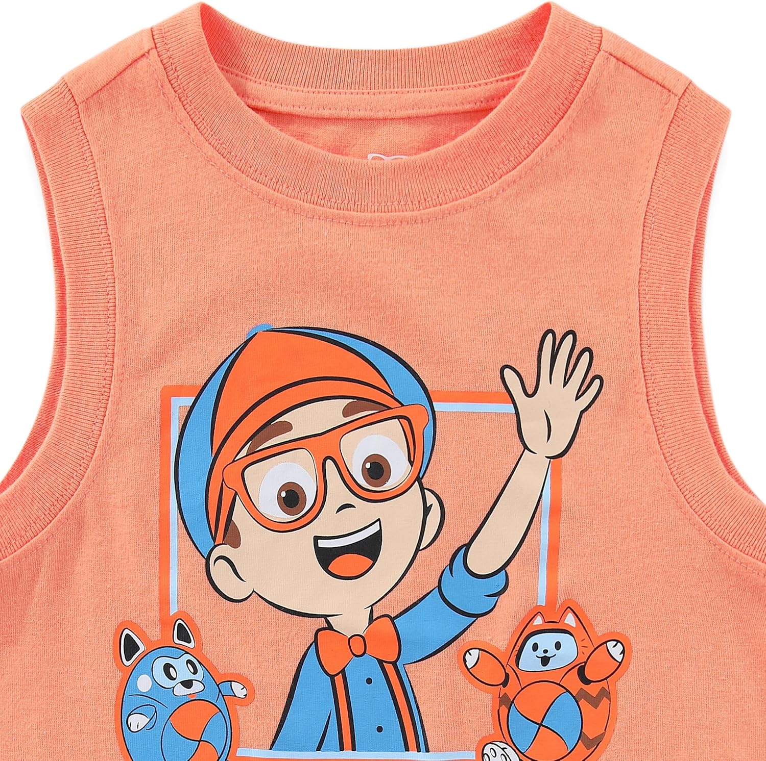 Blippi Boys 2 Pack Tank Top for Toddler and Big Kids
