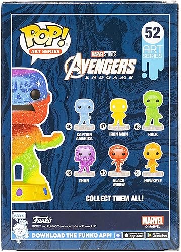 Miniatura 8 de Funko Marvel Infinity Saga Thanos Art Series Pop! Figura de vinilo con pop premium! Protector Entertainment Earth Exclusivo