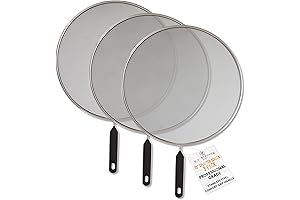 Triple Set of Premium Fine Mesh Splatter Screens