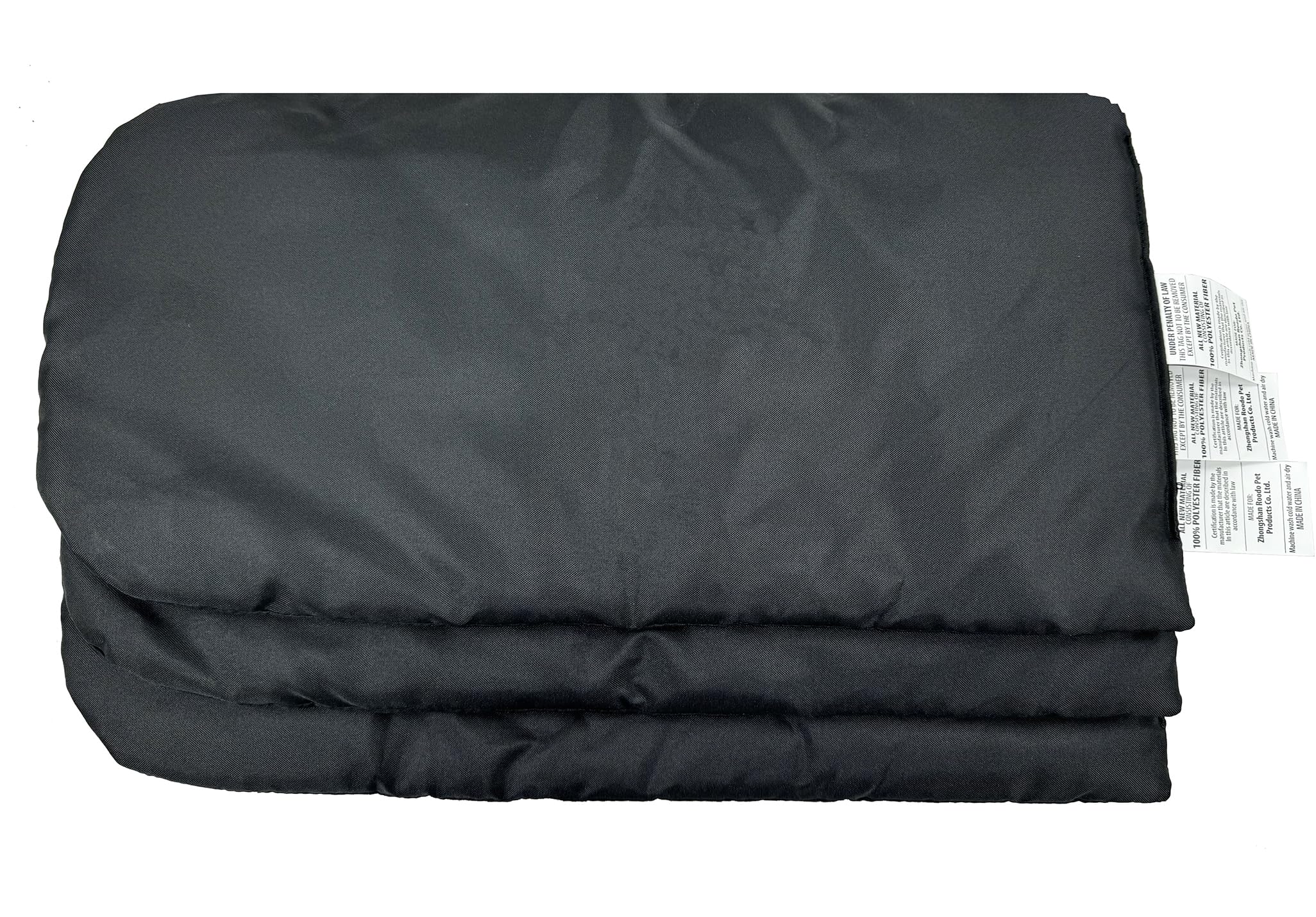 ROODO Pet Stroller Mat,Dog Stroller Cushion,Inner Pad for Exclusive Use,Original,Replaceable,Easy to Clean,Set of 3 pc(Black)