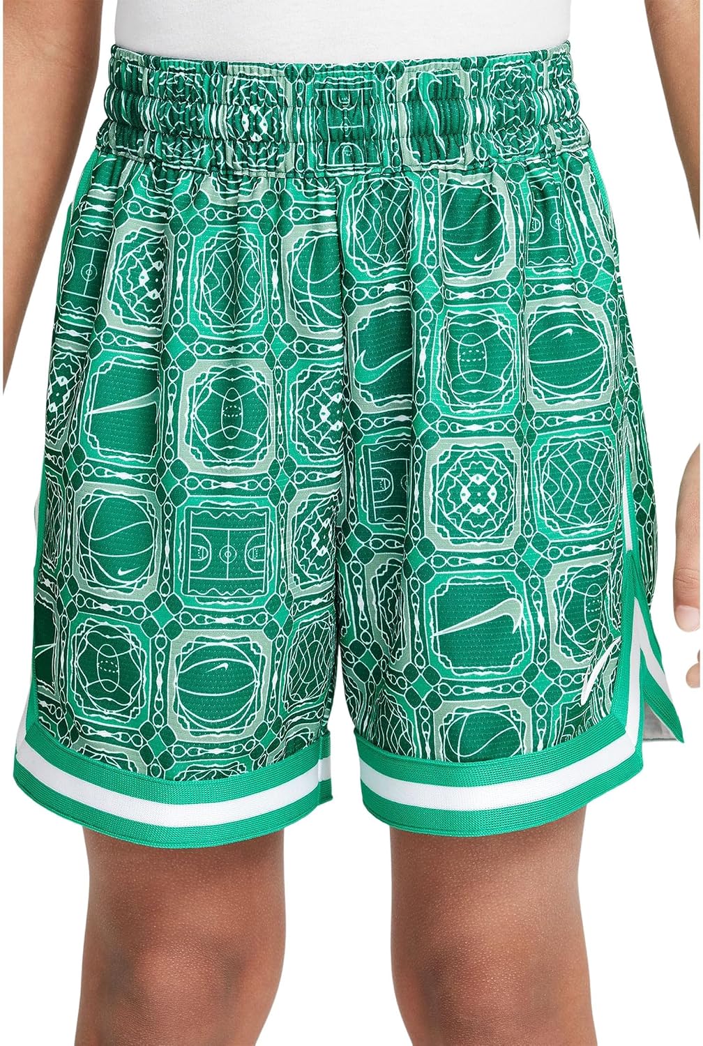 Nike Boys' DNA Dri-fit 5" Patterned Basketball Shorts (Big Kid)