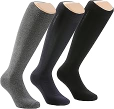 Easy8 Calze da Uomo Lunghe in Caldo Cotone, 6 PAIA, Calzini Uomo Lunghi, Colorati, Fantasia, Calzini Eleganti, Caldi, Invernali, Alti, Calzettoni